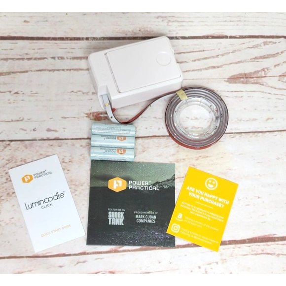 Power Practical Luminoodle Click Stick Anywhere Warm White Lighting - 1 Pack - Picture 3 of 8